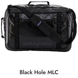 Patagonia Black Hole MLC Pack in Black - Duffel/Backpack with removable straps